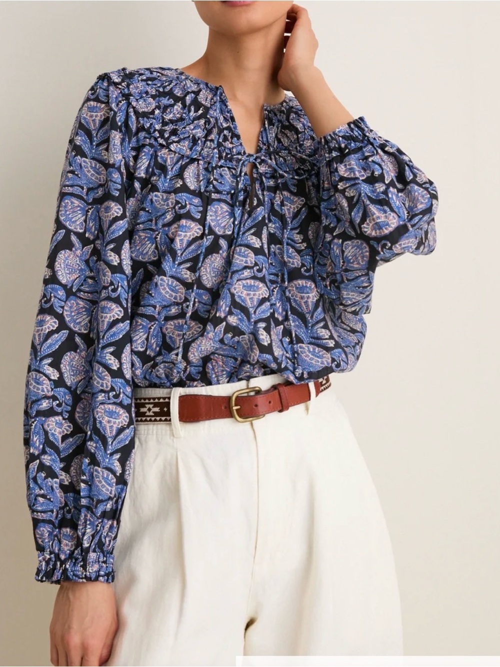 Ulla Johnson Florelle Cotton Blouse